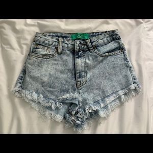 Jean shorts